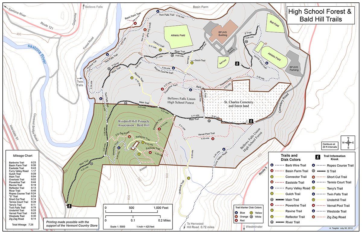 High School Forest & Bald Hill Trails