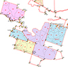 Pomfret, Vermont UVA & Stands & Corners Map